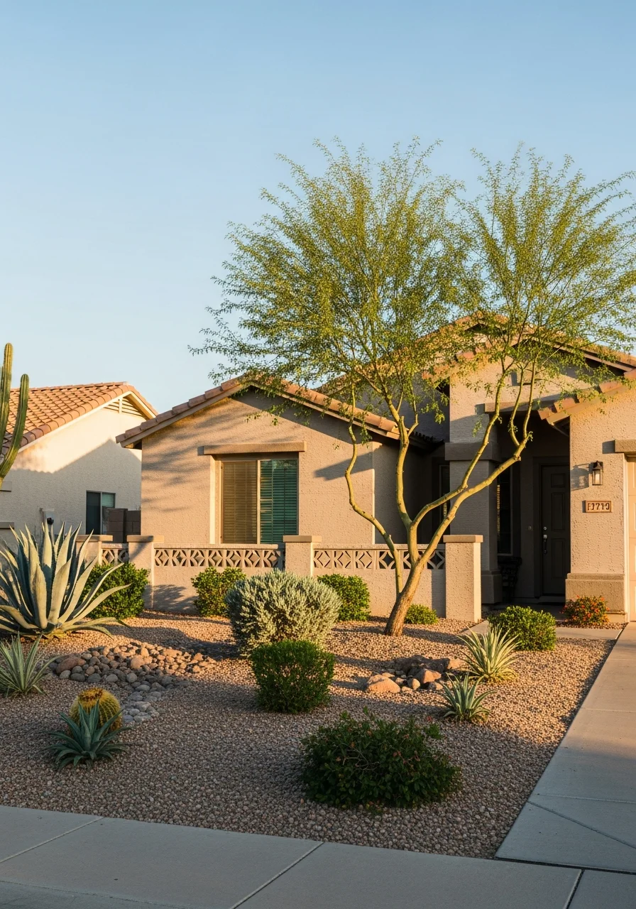Tempe home exterior showing well-maintained property and professional workmanship.